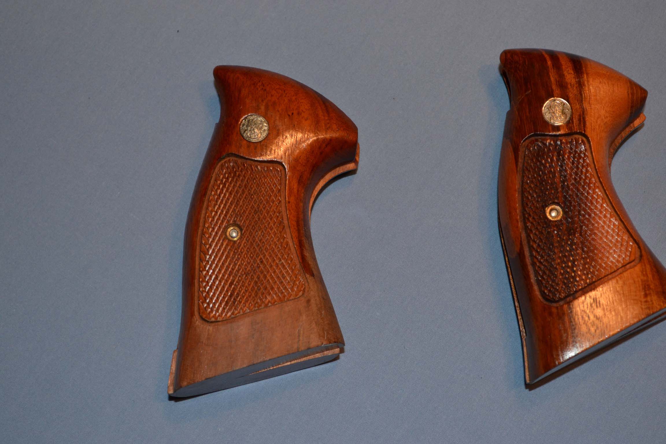 Smith & Wesson K and L revolver wood grips
